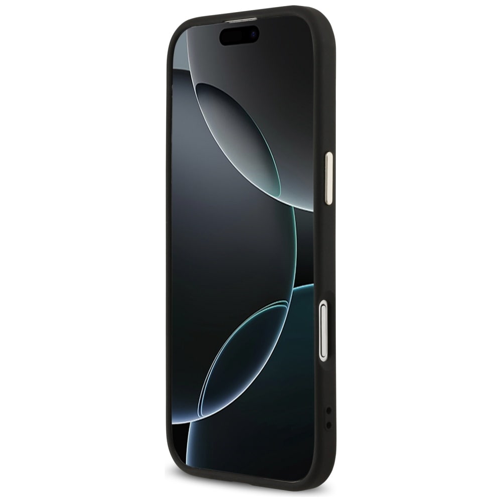 Guess 4G Big 4G Classic Logo Kotelo iPhone Airille - musta ja kultainen