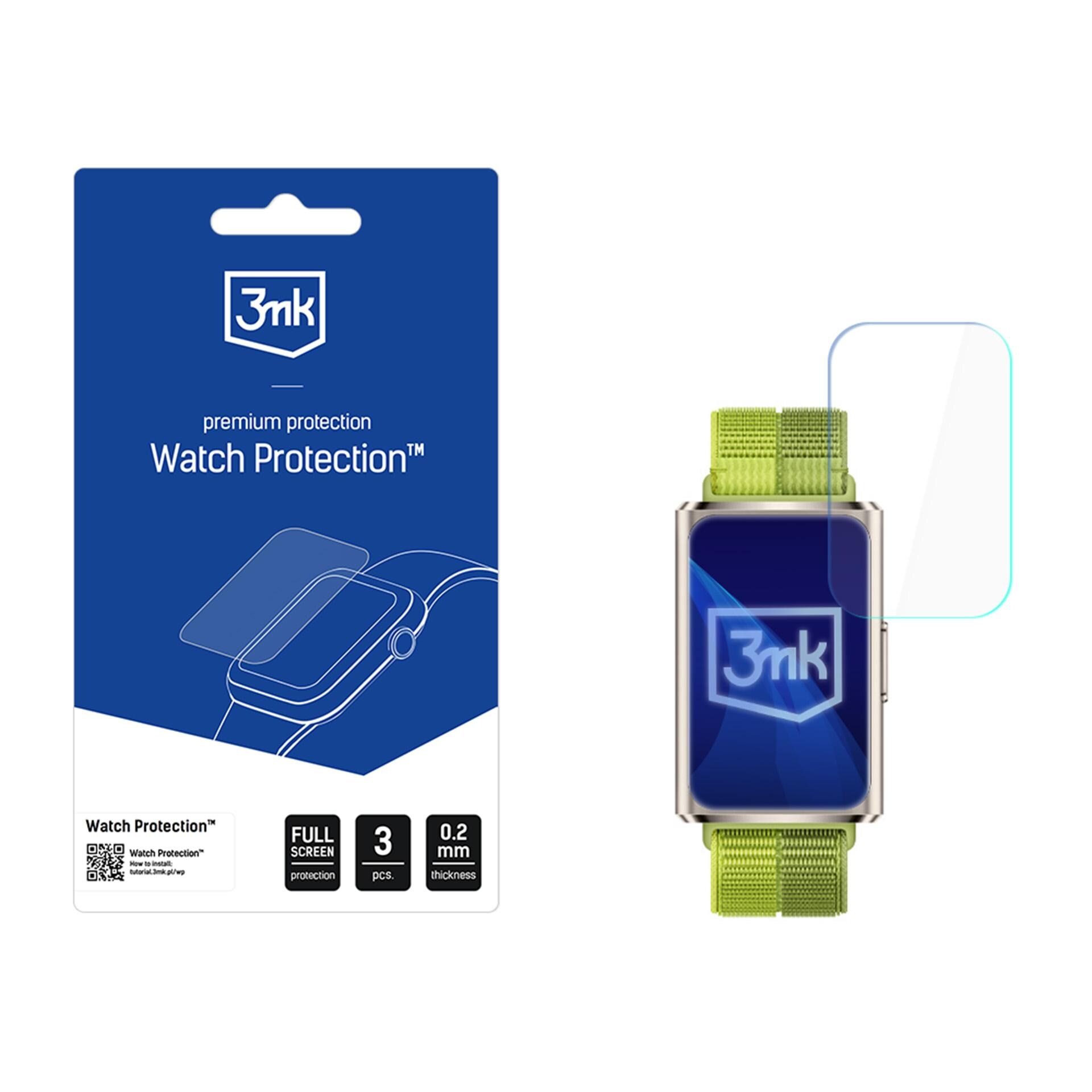 3mk Watch Protection ARC älykellon näytönsuoja Huawei Band 11 Pro:lle