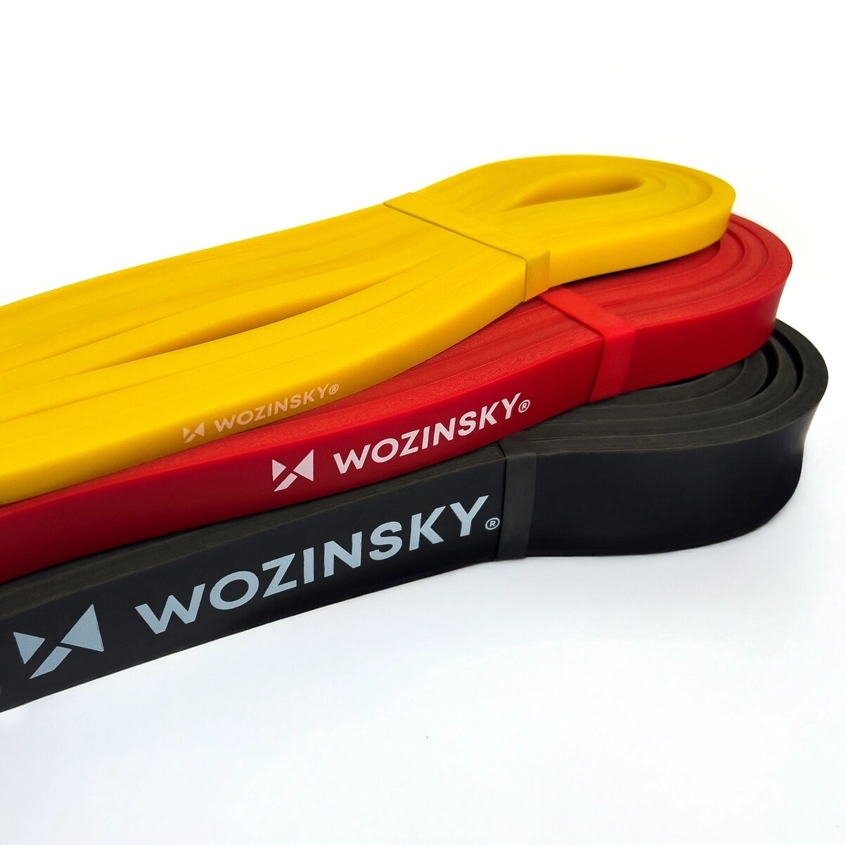 Wozinsky WGO-3 lateksista valmistetut vastuskuminauhat - 3 kpl.