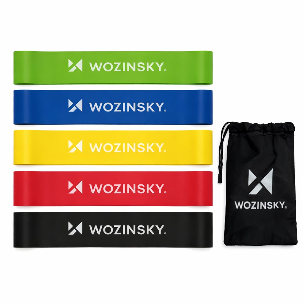 Wozinsky WGO-5 lateksivastusnauhat - 5 kpl.