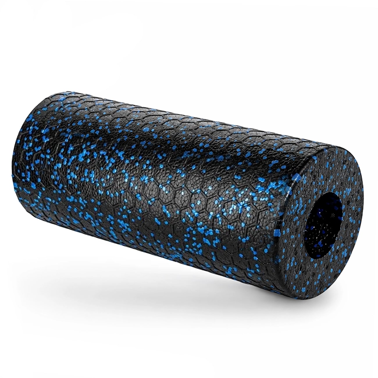 Wozinsky WRM-33 Hierontarulla 33 cm – Foam Roller lihashuoltoon, venyttelyyn ja palautumiseen, musta
