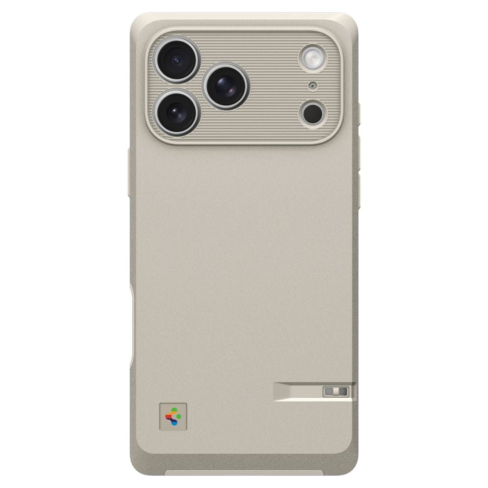 Spigen Classic LS MagSafe -kotelo iPhone 17 Pro:lle - beige