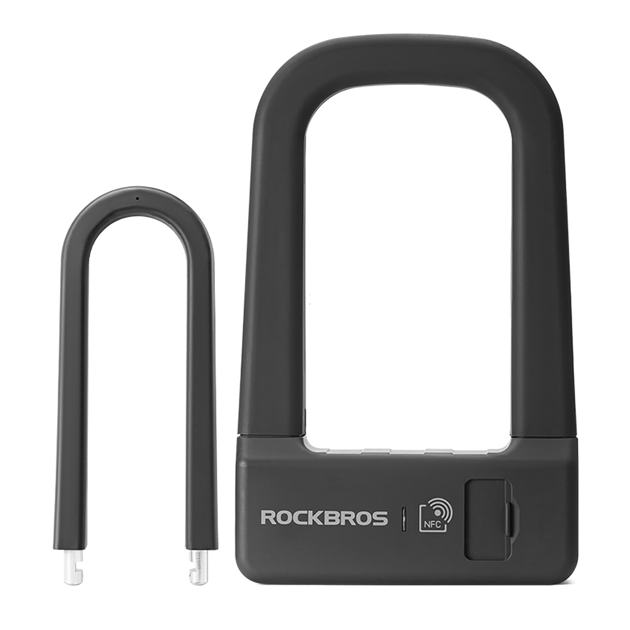 Rockbros RBNS1 SMART Bike Lock NFC-lukijalla - Musta