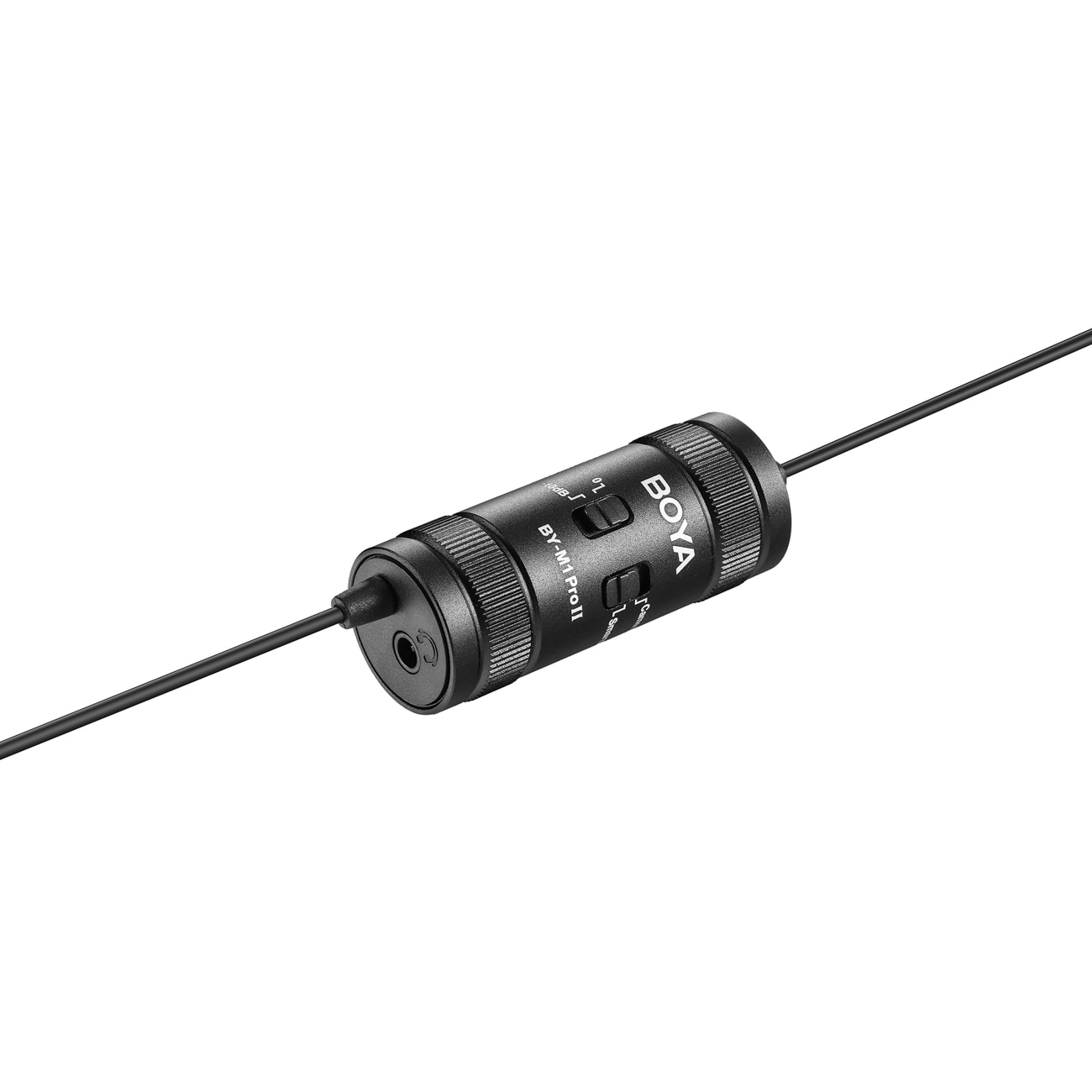 BOYA BY-M1 Pro II langallinen lavalier-mikrofoni - musta