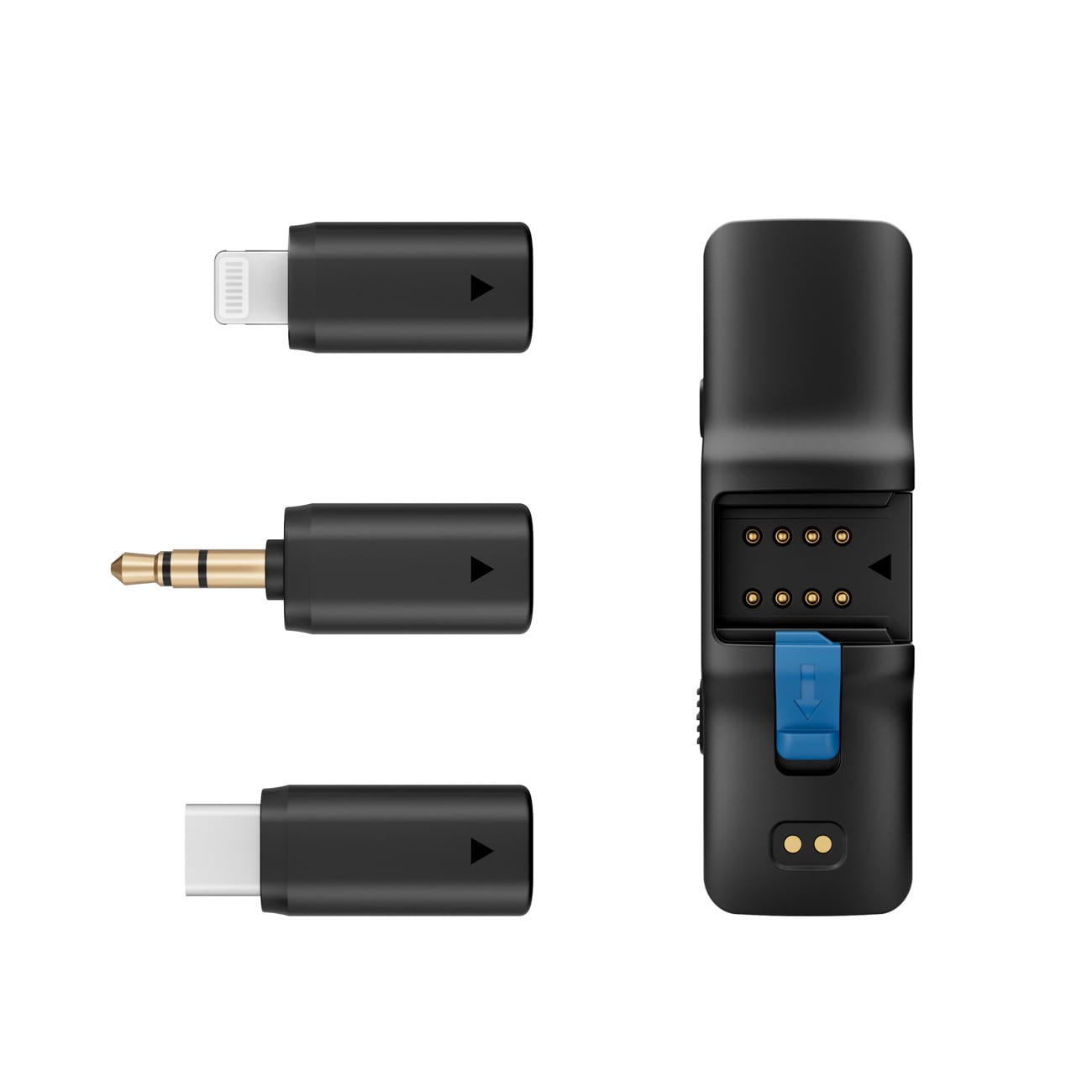 BOYA BOYALINK V2.0 langattomat mikrofonit 2.4GHZ USB-C - musta