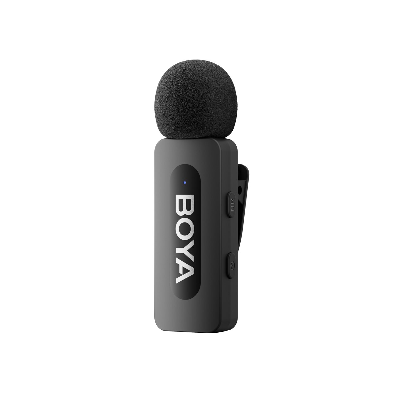 BOYA BY-V20 V2.0 langattomat mikrofonit 2.4GHz - musta