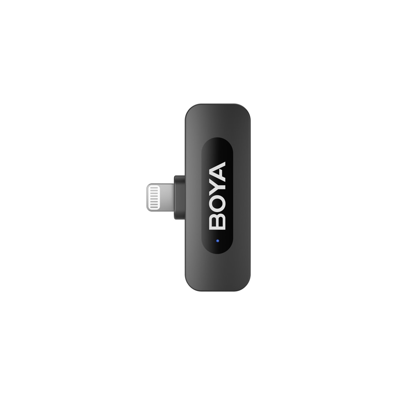 BOYA BY-V1 V2.0 Langaton mikrofoni lightning 2.4 GHz iPhonelle – Melunvaimennus, 9 h, musta