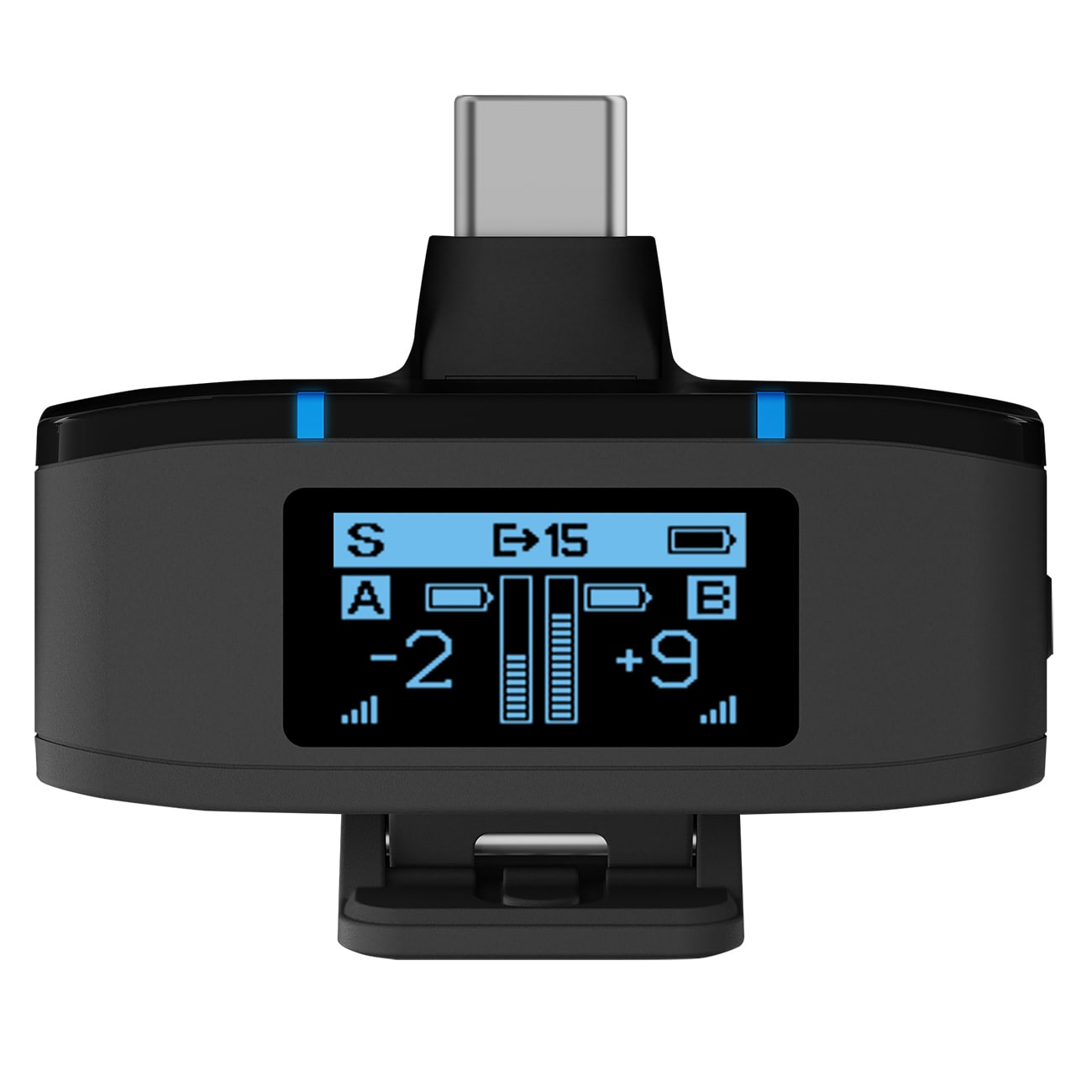 BOYA BOYAMIC 2-02 Langattomat mikrofonit 2,4 GHz USB-C - Musta