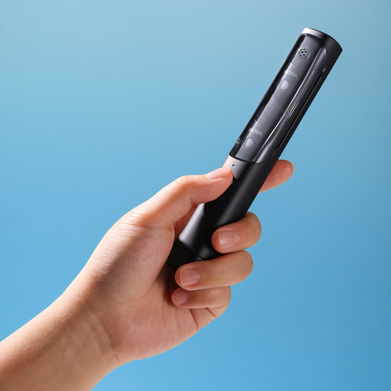 BOYA MAGIC-02 Langaton mikrofoni 2.4GHz USB-C - Musta