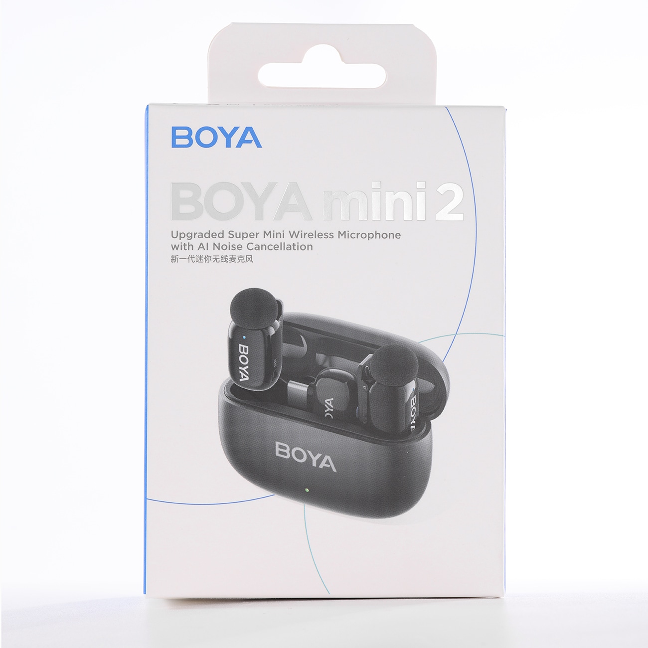 BOYA mini 2-01 langattomat mikrofonit 2.4GHz USB-C - musta