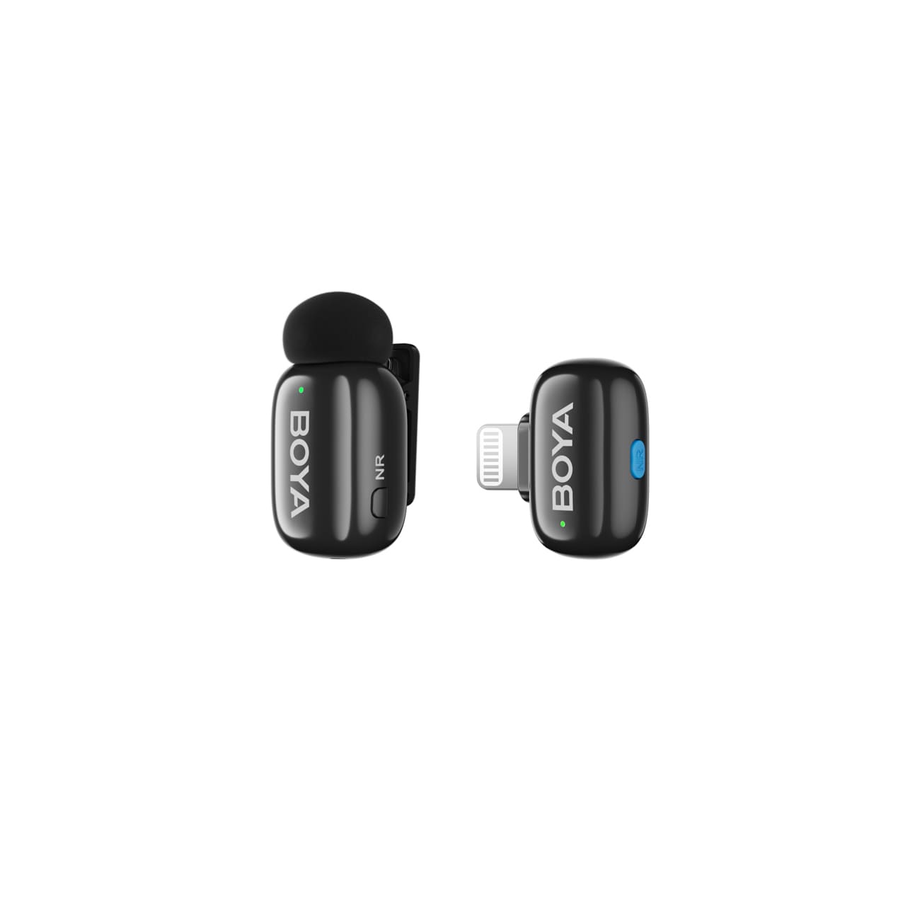 BOYA mini 2-01 langattomat mikrofonit 2.4GHz USB-C - musta