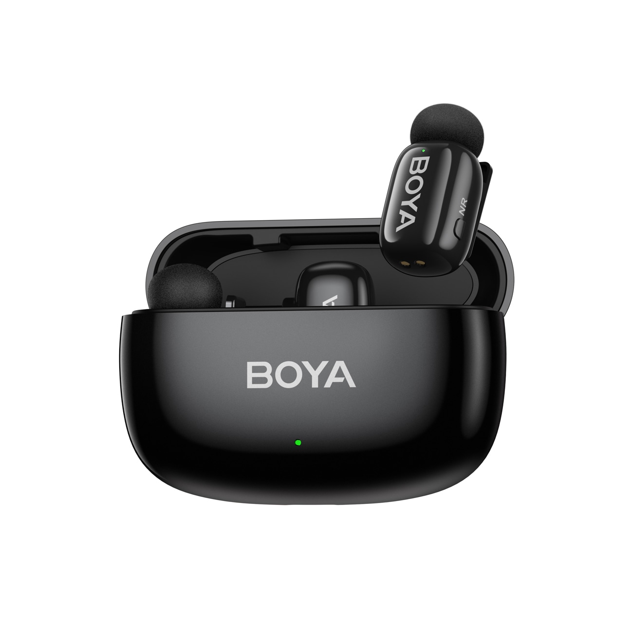 BOYA Mini 2-02 Langaton Mikrofoni USB-C 2.4 GHz (2 kpl) – AI-kohinanvaimennus, 100 m, musta