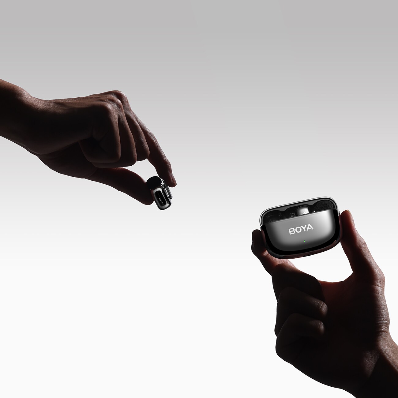 BOYA Mini 2-02 Langaton Mikrofoni USB-C 2.4 GHz (2 kpl) – AI-kohinanvaimennus, 100 m, musta