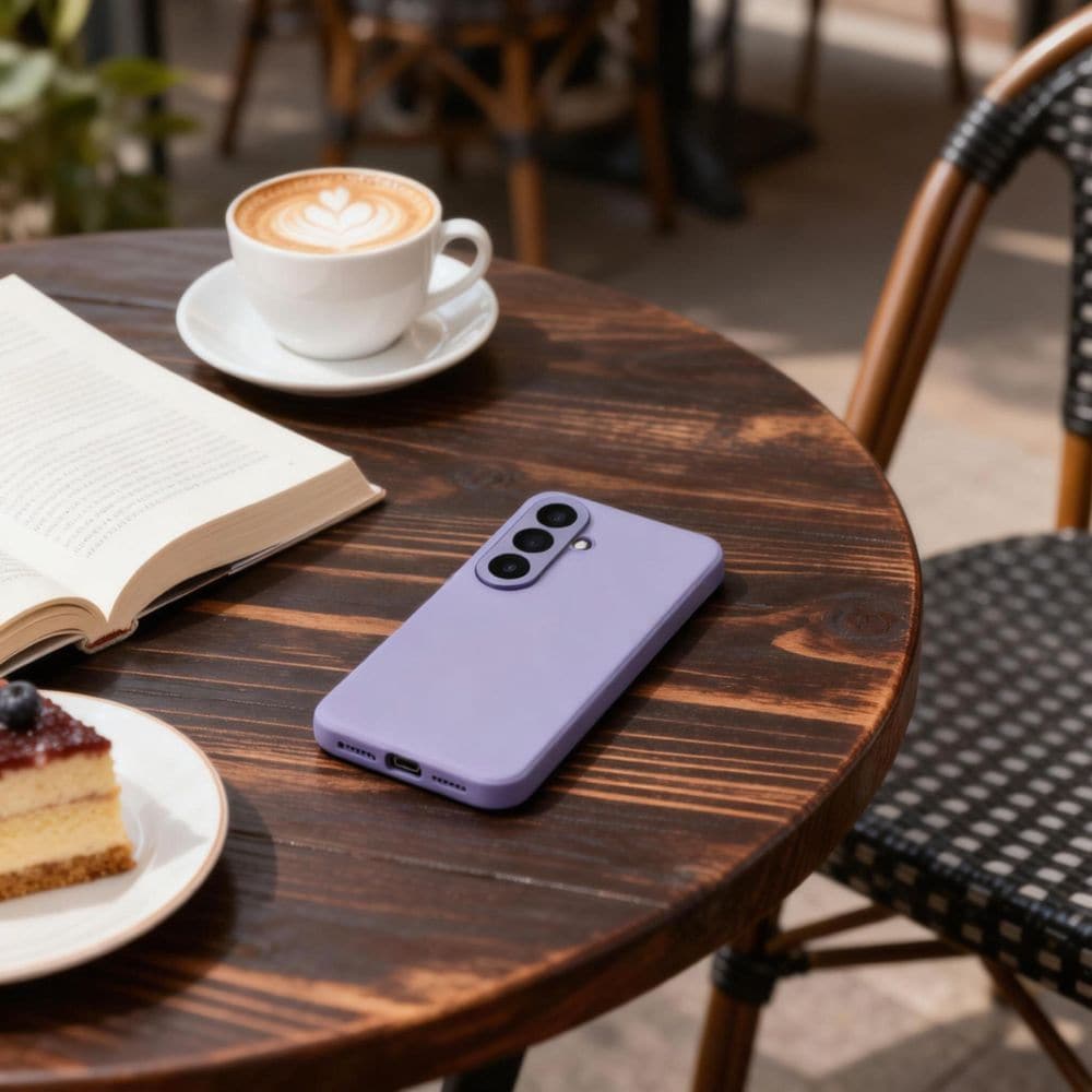 Tech-Protect älykäs lompakko kotelo Samsung Galaxy A57 5G - violetti