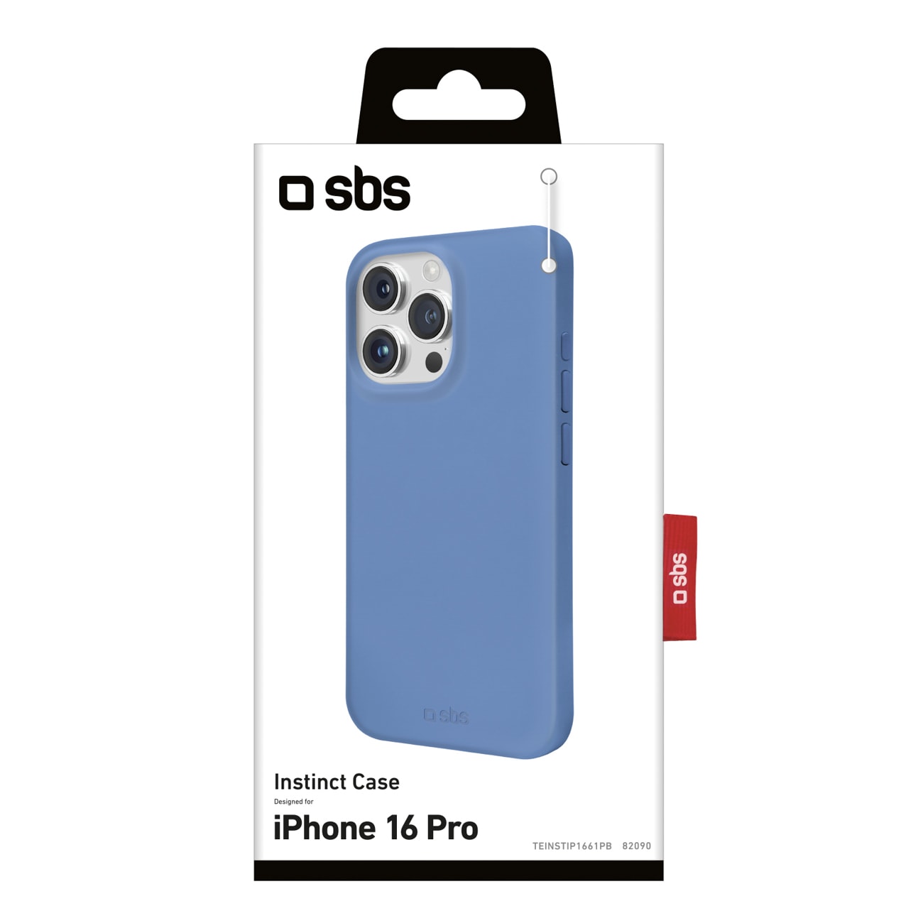 SBS Instinct kotelo iPhone 16 Pro:lle - sininen