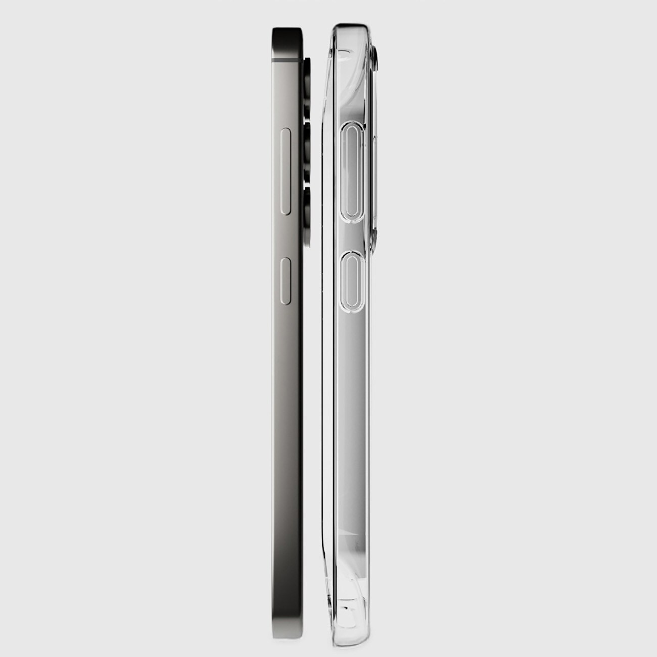 SBS Skinny suojakuori Samsung Galaxy S25+:lle - läpinäkyvä