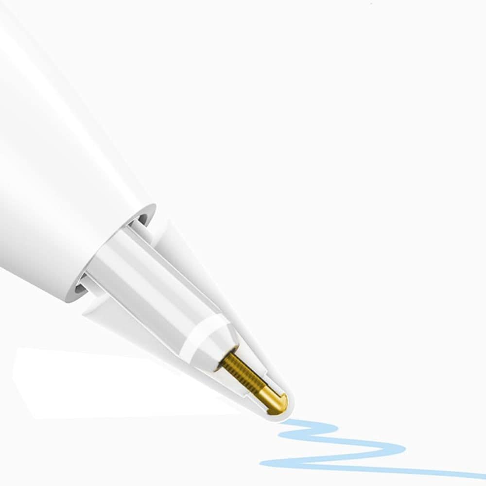 Tech-Protect Stylus-kynän kärjet Apple lyijykynälle 4-pack - Valkoinen