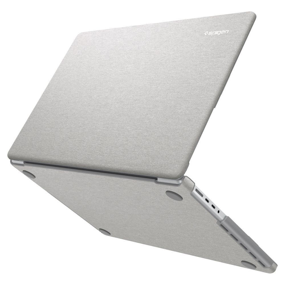 Spigen Urban Fit -suojakotelo MacBook Pro 16" (2021–2026) – harmaa