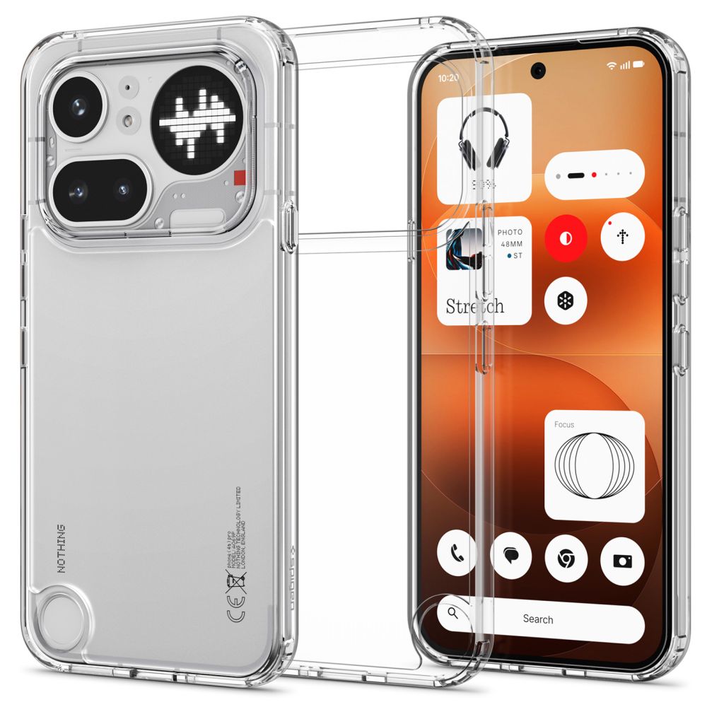 Spigen Ultra Hybrid -suojakotelo Nothing Phone 4A Pro -mallille – läpinäkyvä