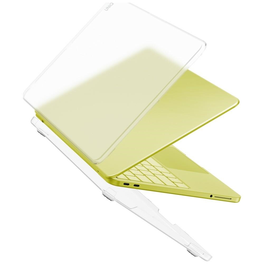 Uniq Claro -kotelo MacBook Neo -mallille – läpinäkyvä