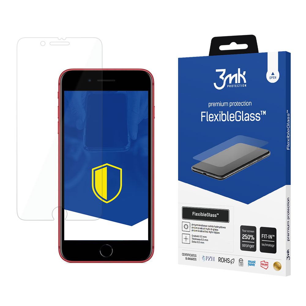 3mk FlexibleGlass™ -hybridilasi iPhone 8 Plus -mallille