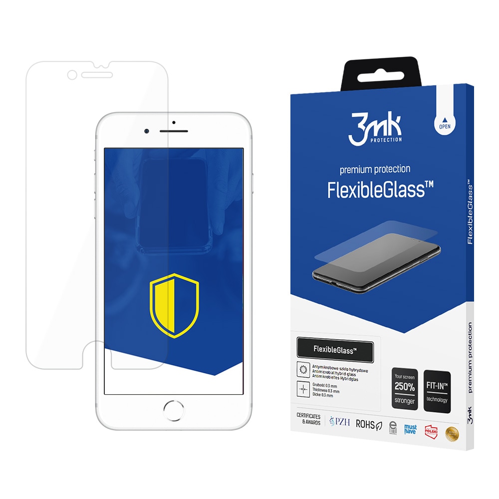 3mk FlexibleGlass™ -hybridilasi iPhone 8:lle