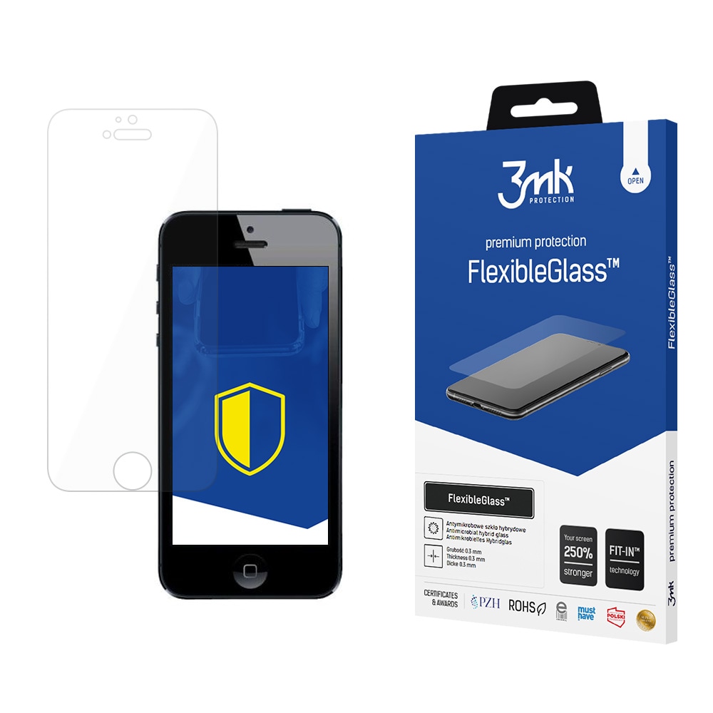 3mk FlexibleGlass™ -hybridilasi iPhone SE:lle
