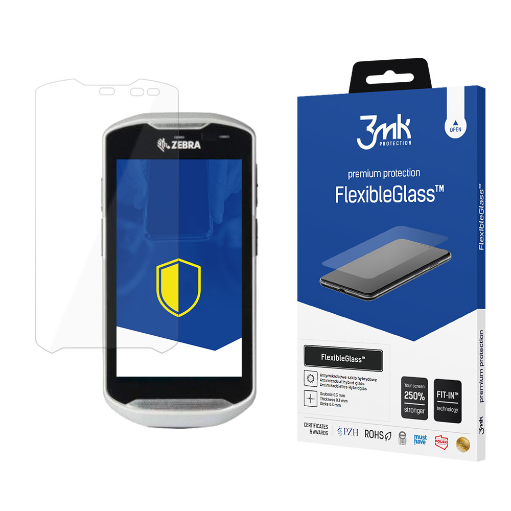 3mk FlexibleGlass™ -hybridilasi Zebra TC56DJ -laitteelle