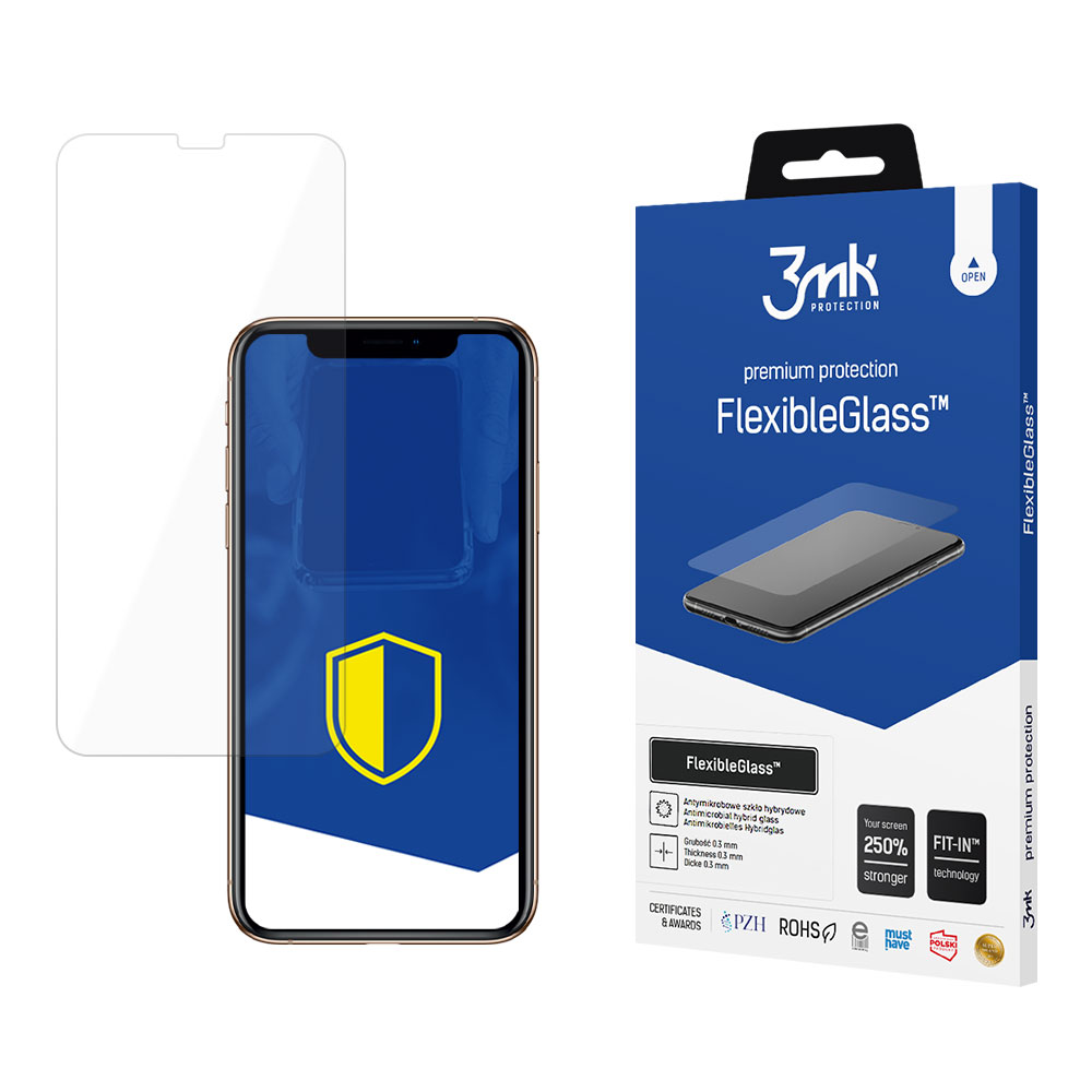 3mk FlexibleGlass™ -hybridilasi iPhone XS:lle