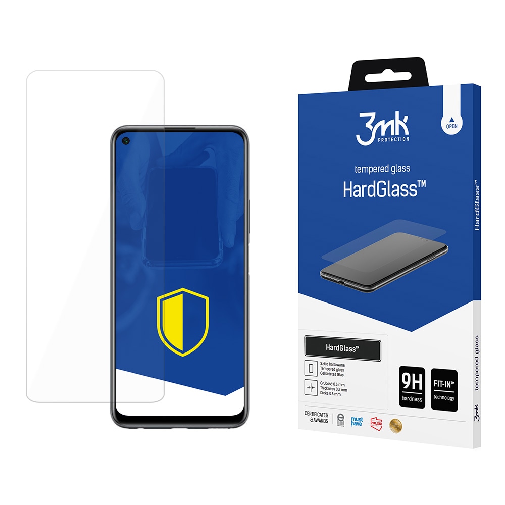 9H 3mk HardGlass™ -lasisuoja Huawei P40 Lite 5G -puhelimelle