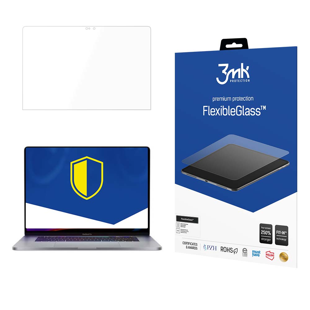 3mk FlexibleGlass™ -hybridilasi MacBook Pro 13" M1–M2 -mallille
