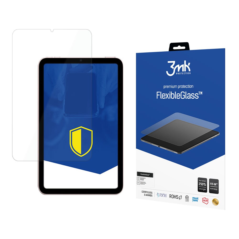 3mk FlexibleGlass™ -hybridilasi iPad mini 8,3" 2021 (6. sukupolvi)