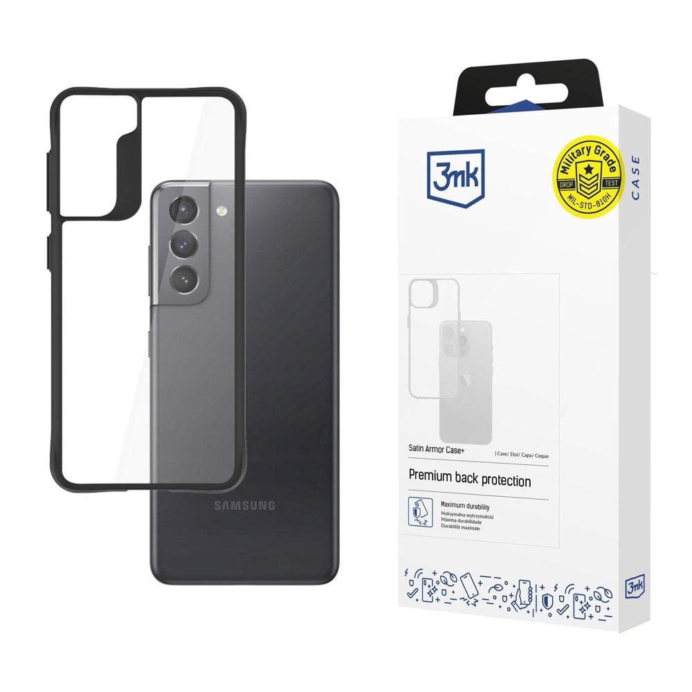 Samsung Galaxy S21 5G – 3mk Satin Armor -suojakotelo+