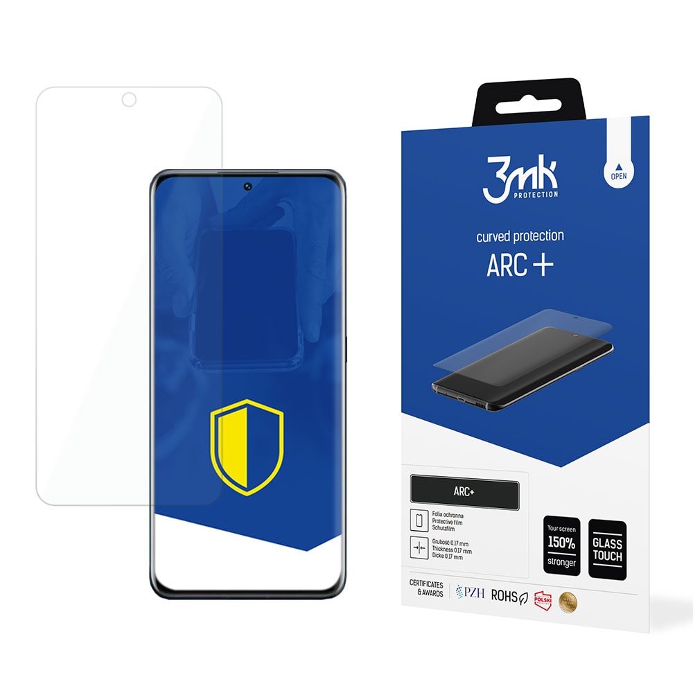 3mk-suojakalvo ARC + FS Xiaomi 12 / 12X koko näytön suojakalvo
