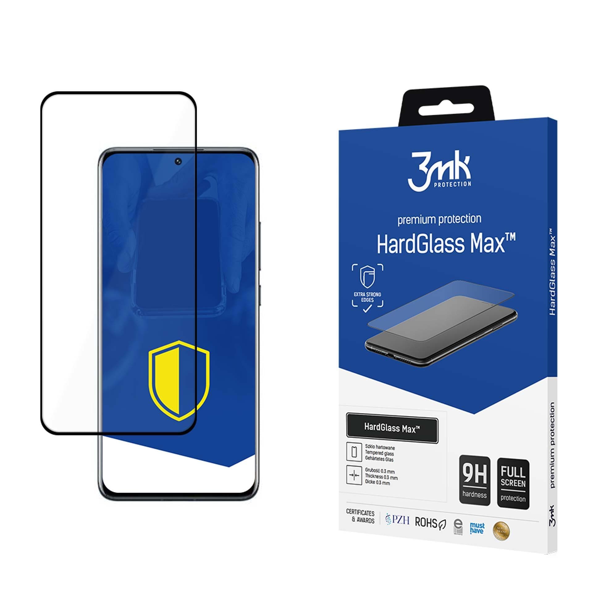 9H 3mk HardGlass Max™ -lasisuoja Xiaomi 12:lle / 12X:lle