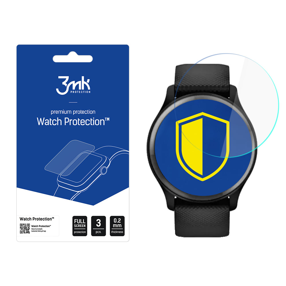 Garmin Vivomove Sport – 3mk Watch Protection™ vs. ARC+
