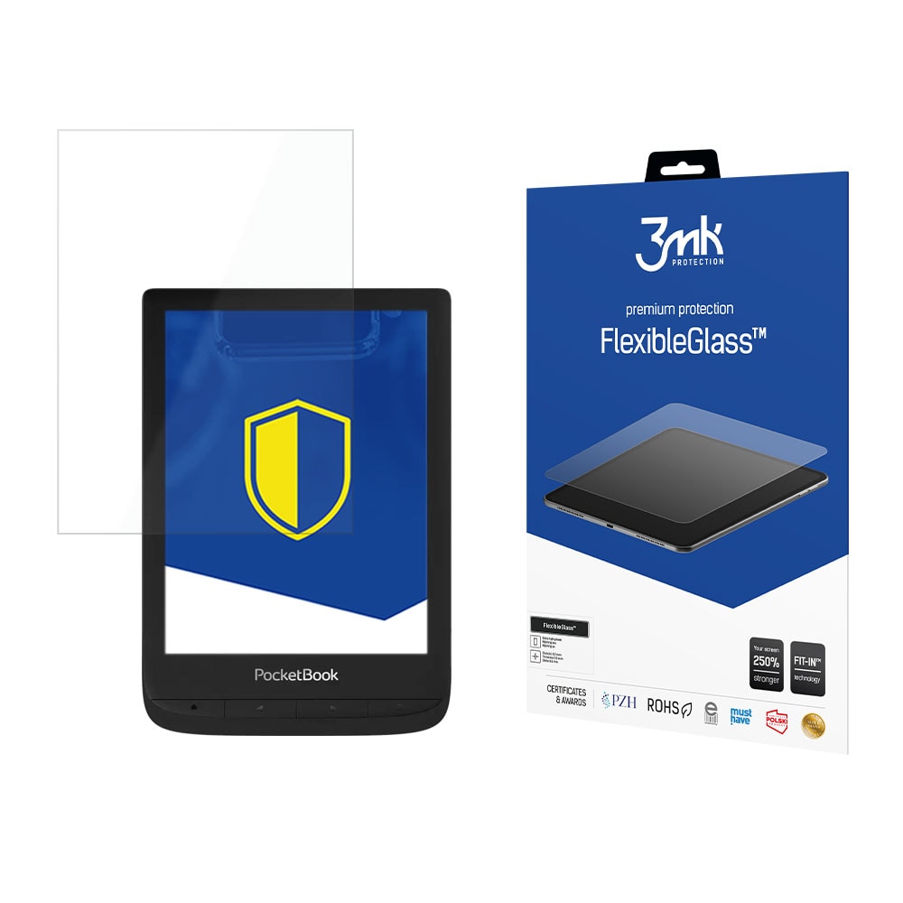 3mk FlexibleGlass™ -hybridilasi PocketBook Touch Lux 5 -laitteelle