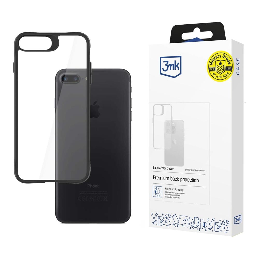 Apple iPhone SE 2022 – 3mk Satin Armor -suojakotelo+