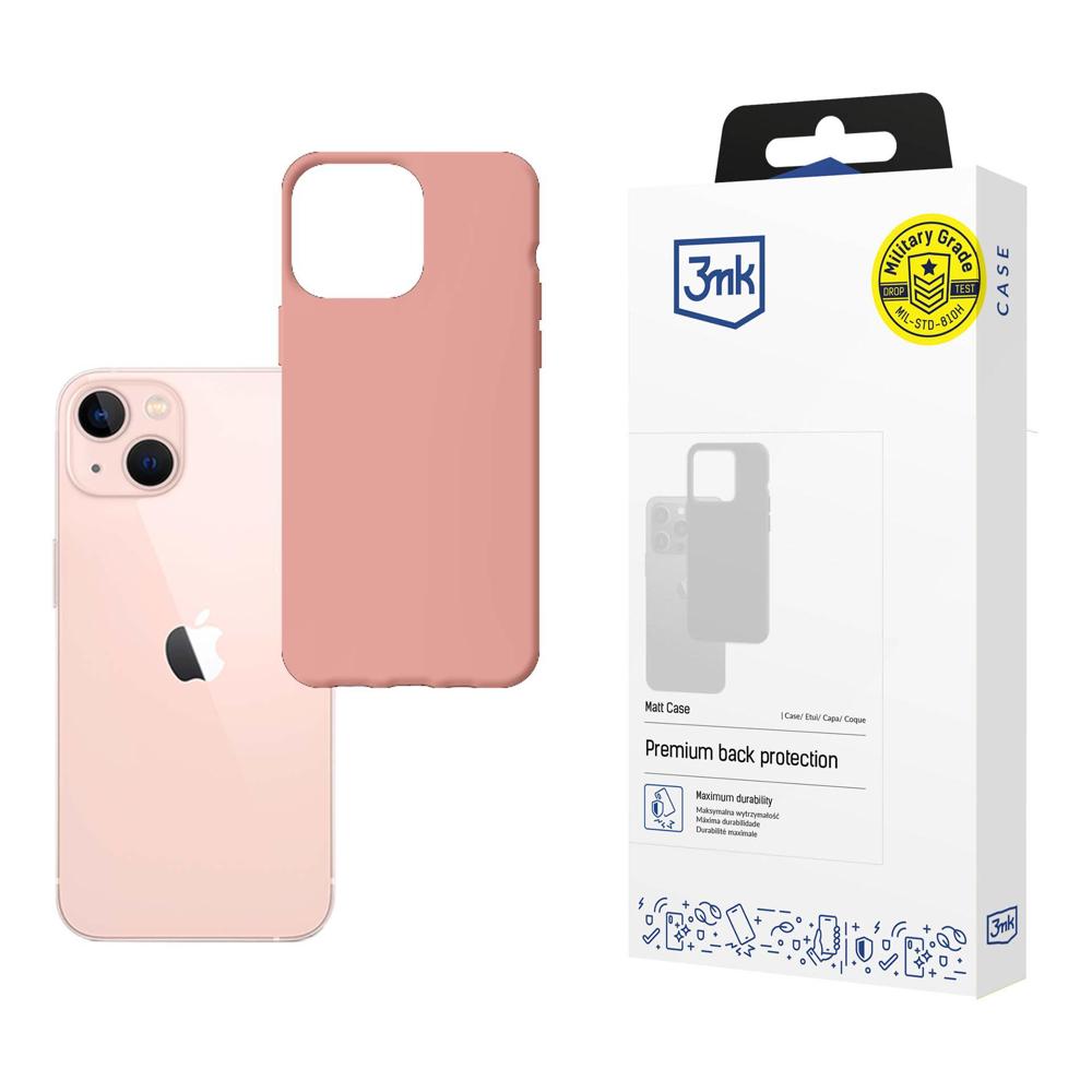 3mk Matt Case -sarjan iPhone 14 -suojakotelo – vaaleanpunainen