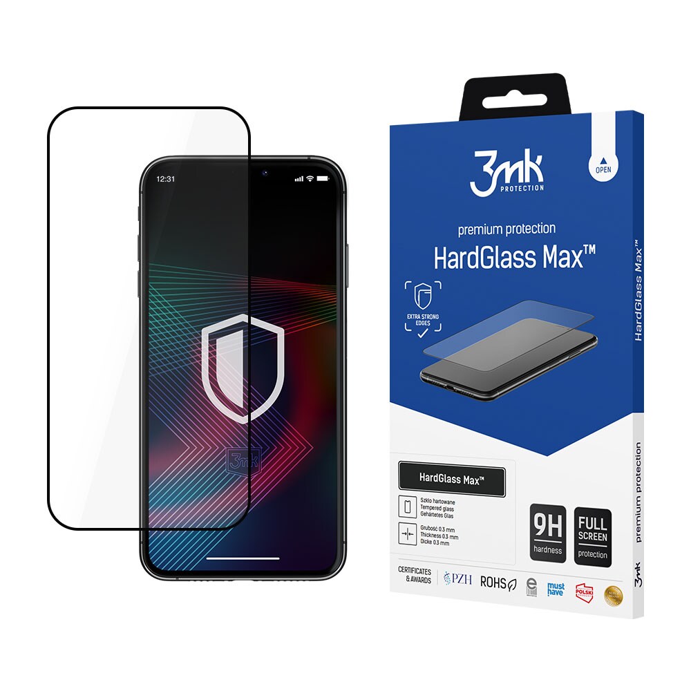 3mk HardGlass Max -karkaistu lasi iPhone 14 Pro Max -mallille