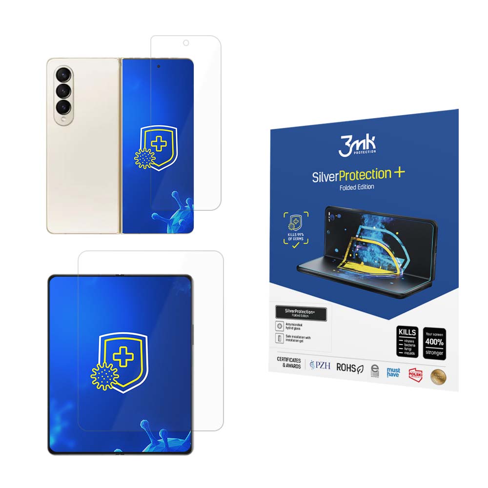 3mk SilverProtection+ Folded Edition -suojakalvo Samsung Galaxy Z Fold 4:lle