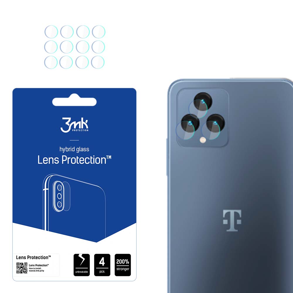 3mk Lens Protection™ -hybridikameralasi T-Mobile T Phone Pro 5G:lle / Revvl 6 Pro 5G