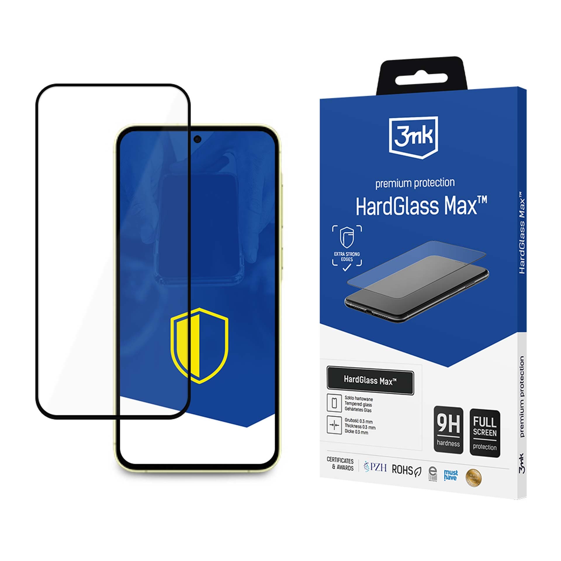 9H 3mk HardGlass Max™ -lasisuoja Xiaomi 13:lle