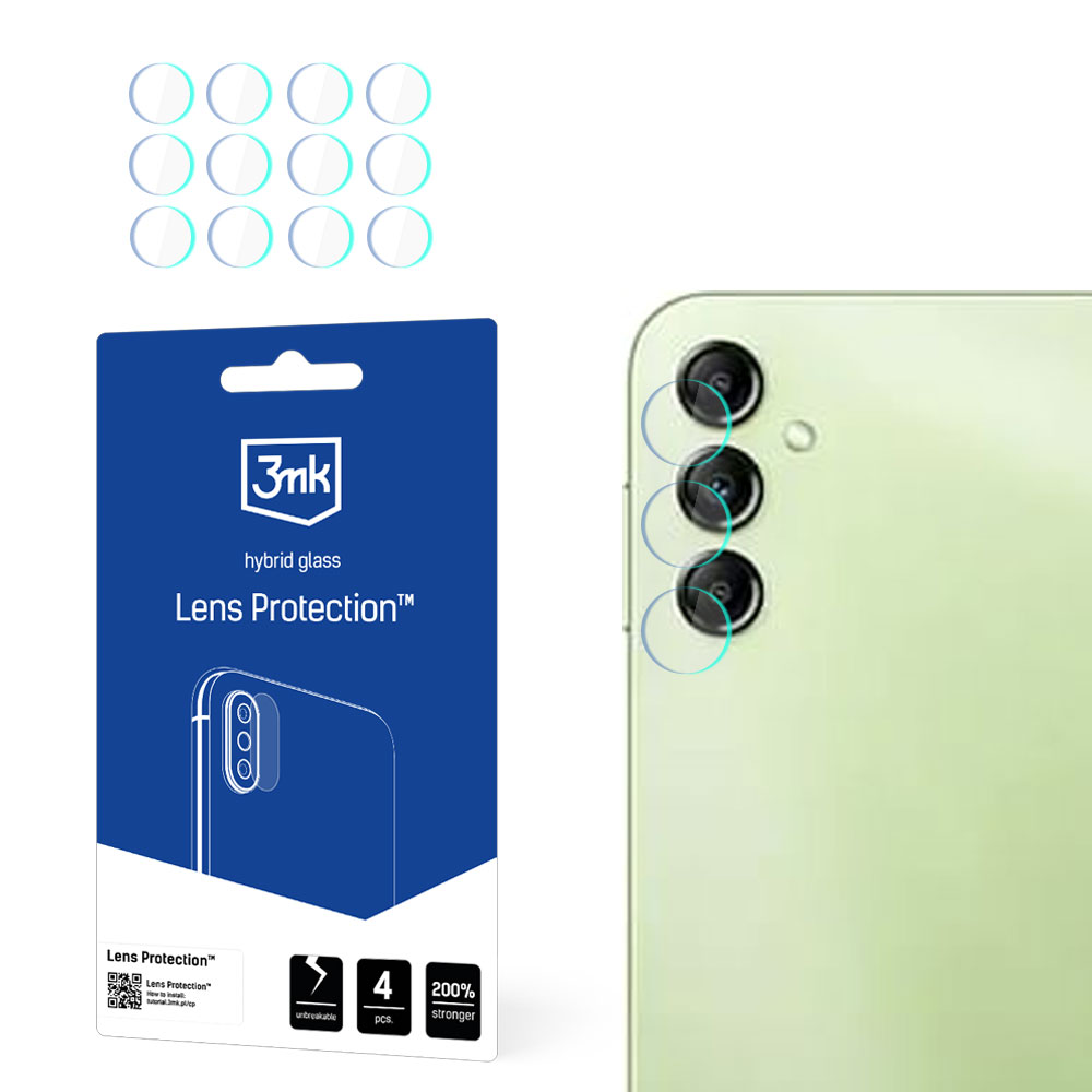 3mk Lens Protection™ -hybridikameralasi Samsung Galaxy A14 / A14 5G -mallille