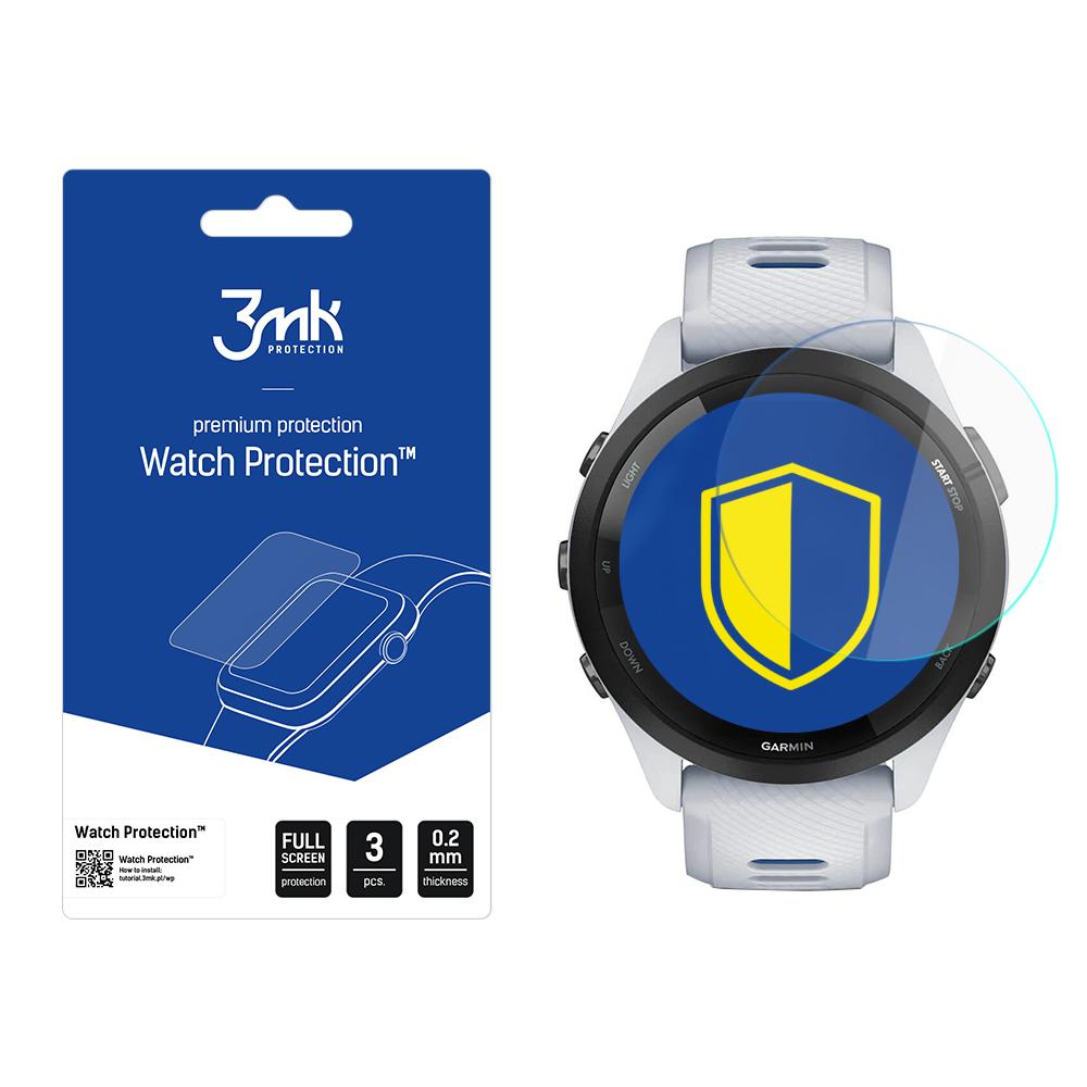 3mk Watch Protection ARC -suojakalvo Garmin Forerunner 265 -mallille