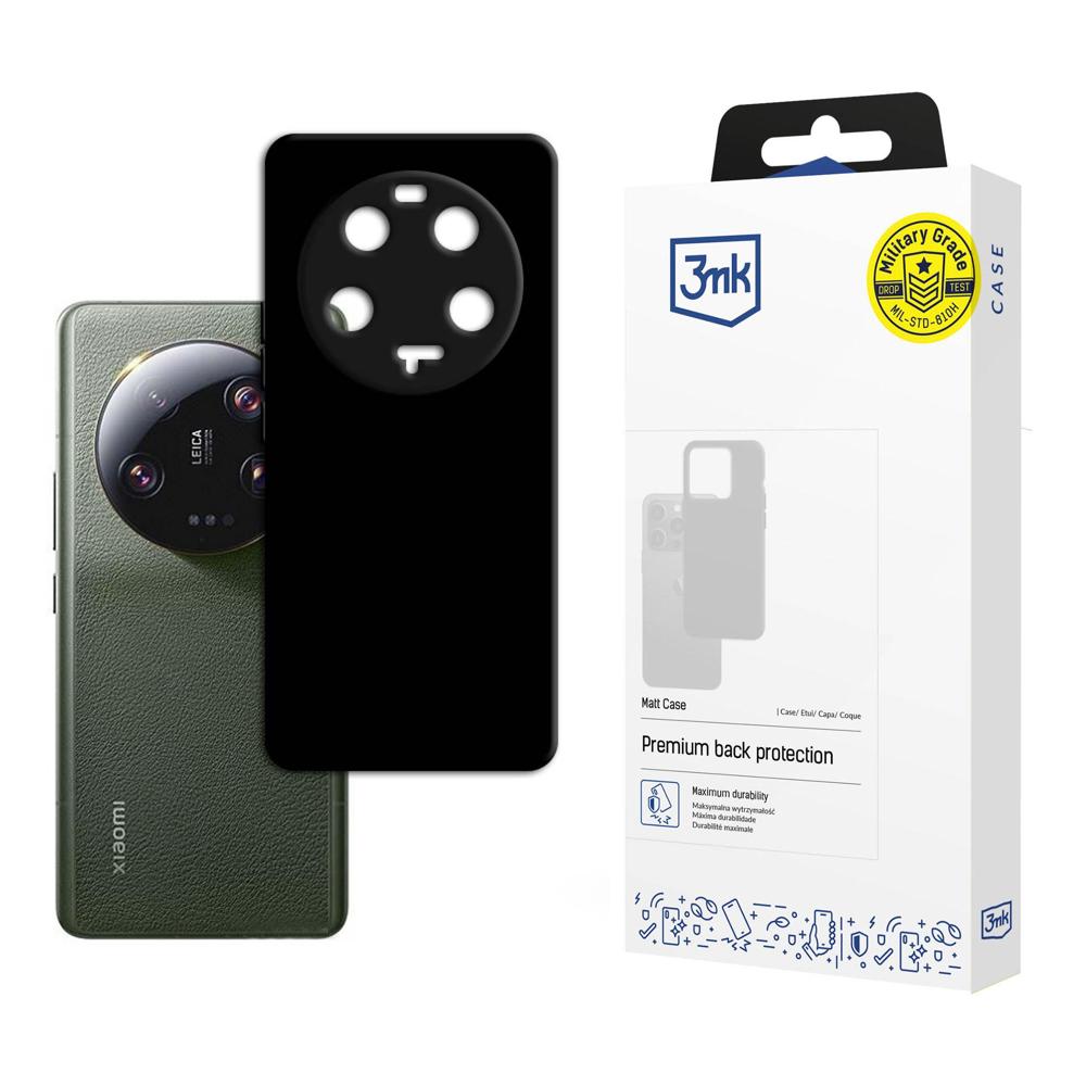 Xiaomi 13 Ultra 5G – 3mk mattakotelo, musta