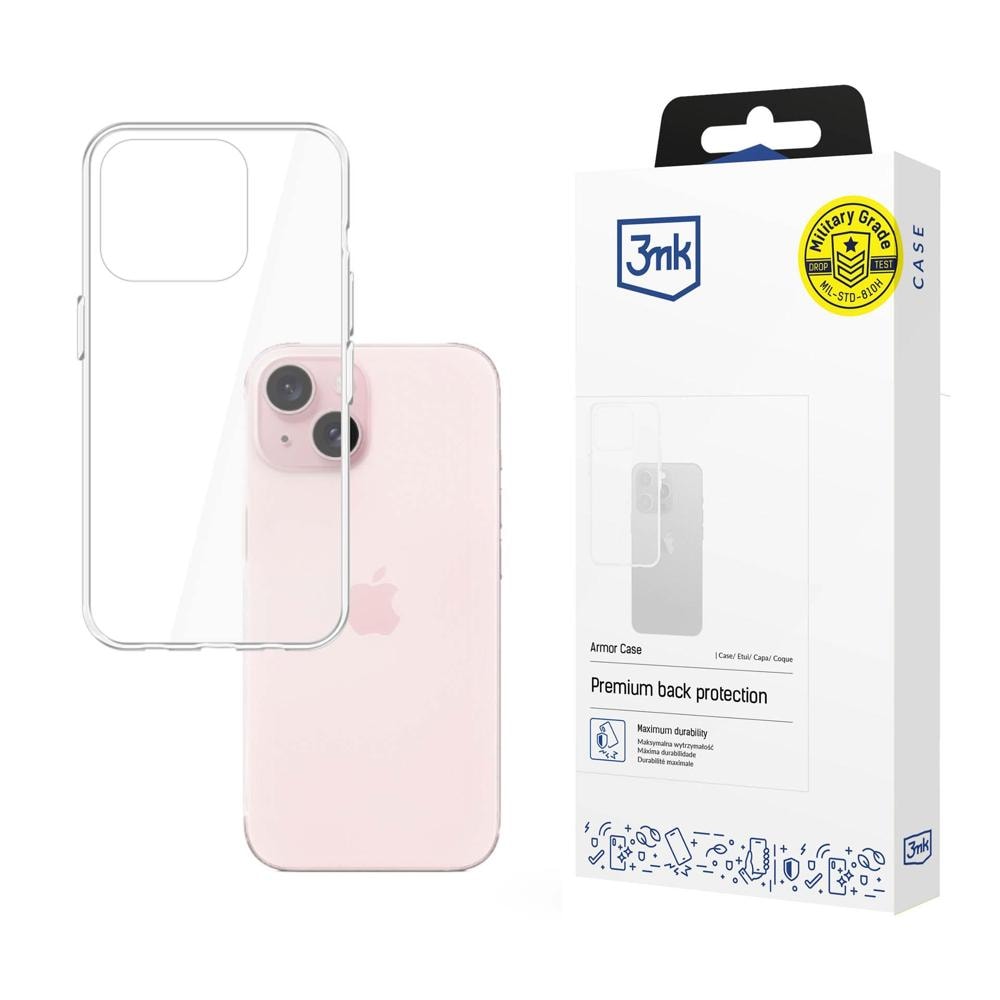 Apple iPhone 15 – 3mk Armor -suojakotelo