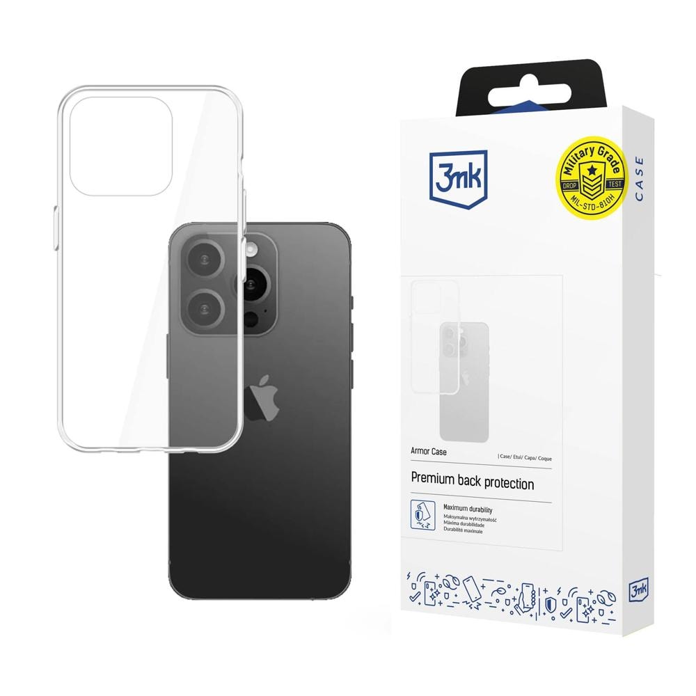 Apple iPhone 15 Pro – 3mk Armor -suojakotelo