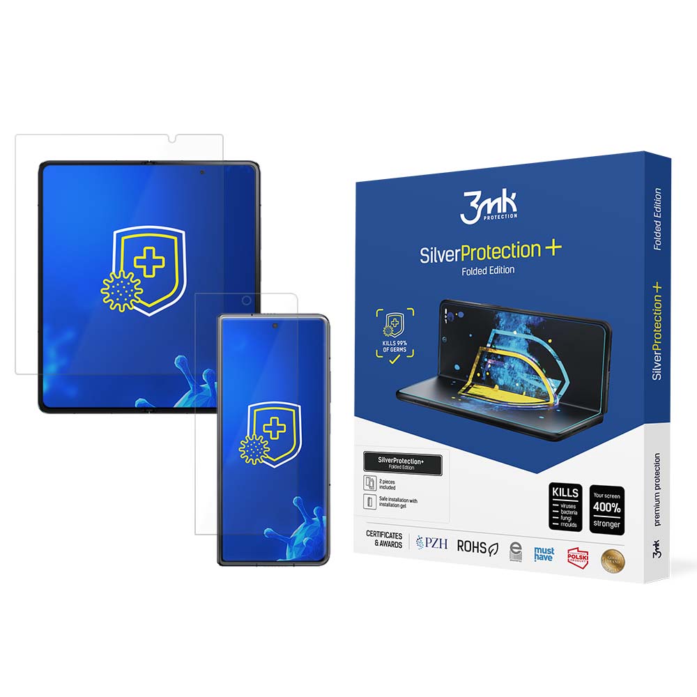 3mk SilverProtection+ Folded Edition -suojakalvo Samsung Galaxy Z Fold 5:lle