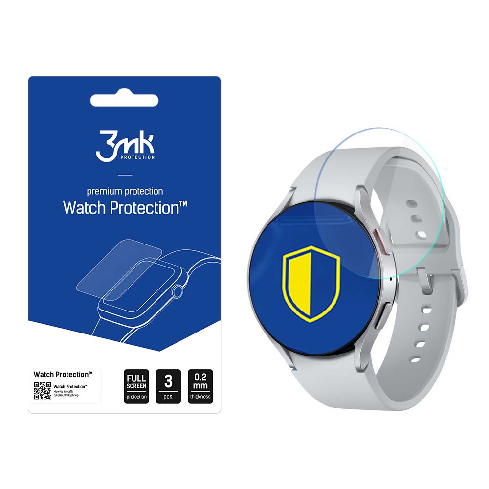 Samsung Galaxy Watch 6 44 mm – 3mk Watch Protection™ v. FlexibleGlass Lite